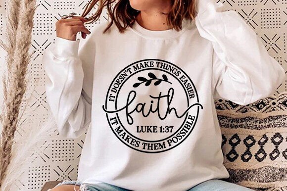 Faith Long Sleeve Shirt Graphics & T-Shirt Designs