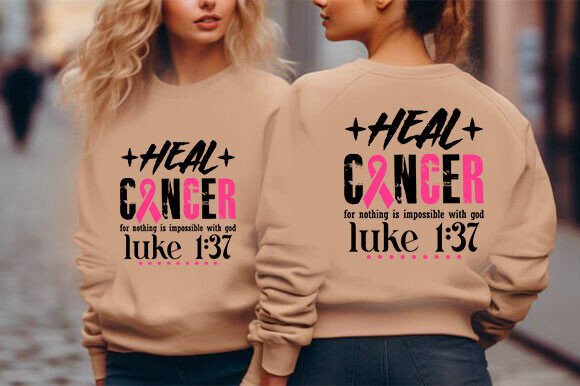 Heal Cancer Believe God Christian Breast Design Review