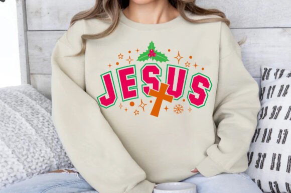 Jesus Christmas SVG: Graphics for T-Shirt Designs