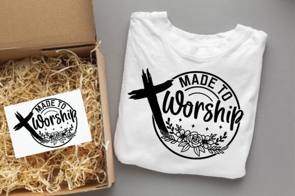 MADE to WORSHIP Graphics for T-Shirt Designs