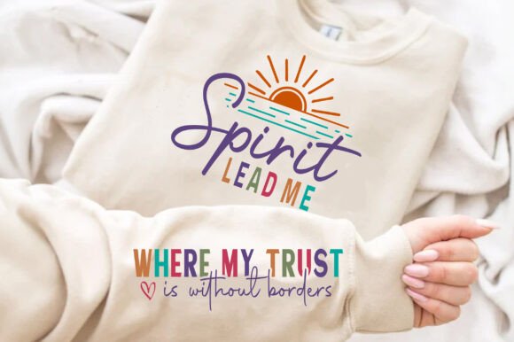 Spirit Religious Quote Svg Christian Graphics & T-Shirt Designs